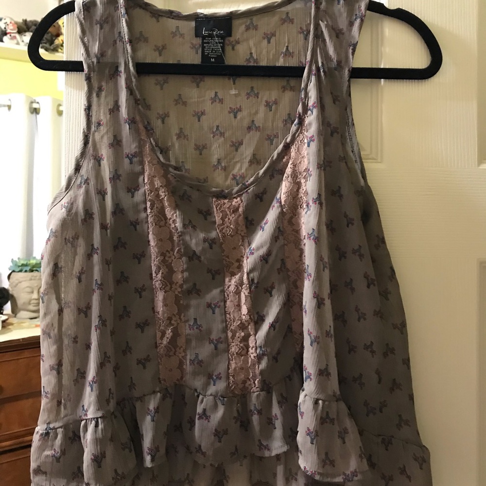 Lucie rose Boho top